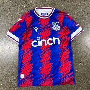 Crystal Palace 2022 - 2023 Football Shirt Jersey Camiseta Macron (Size Small)